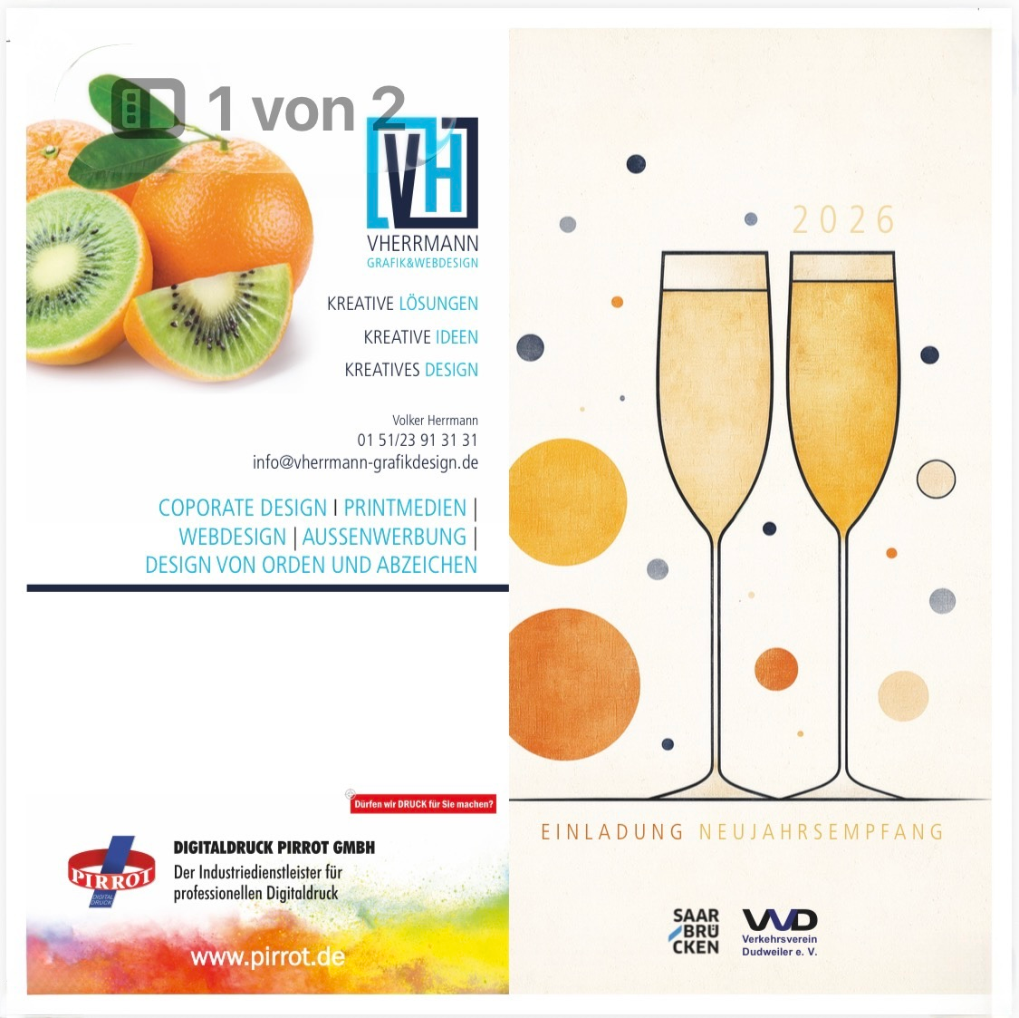 Einladung zum Neujahrsempfang