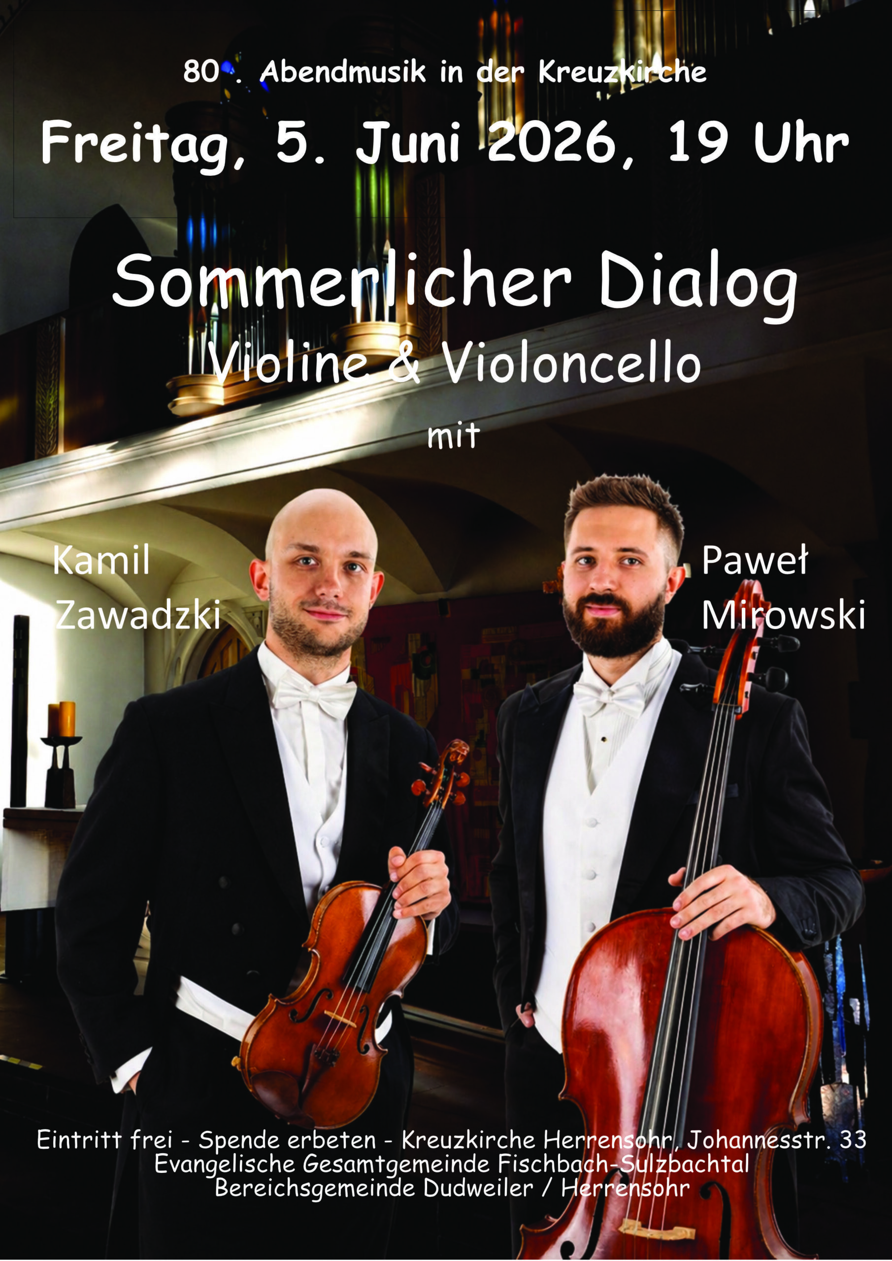 Plakat zur Veranstaltung