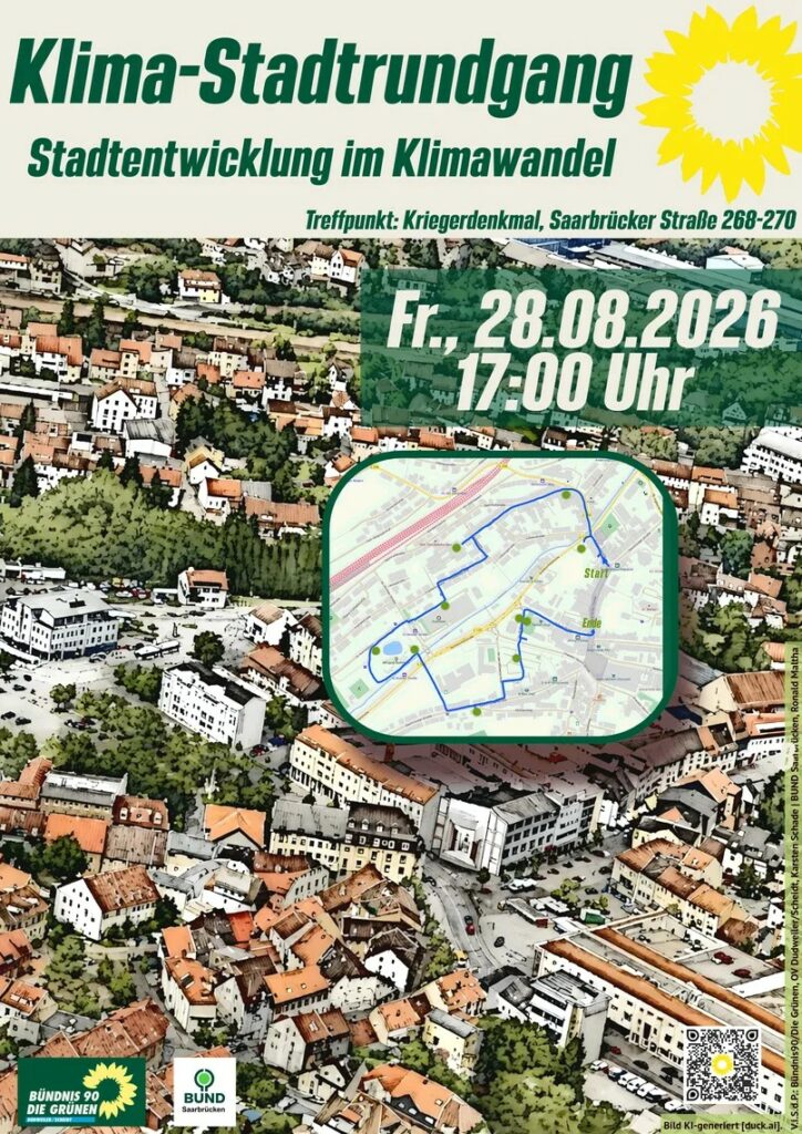 Klimarundgang - Plakat