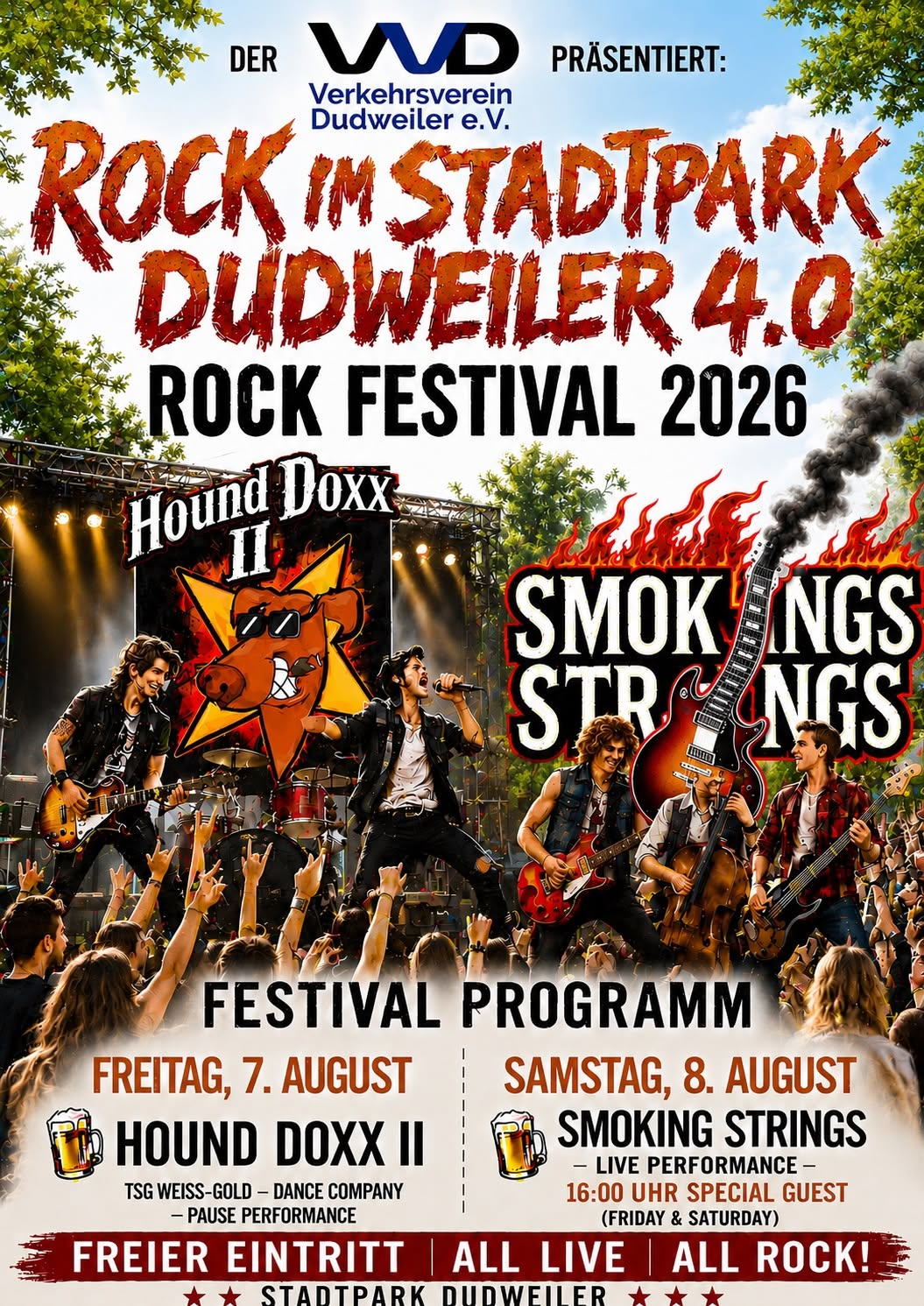 Rock im Stadtpark Dudweiler 4.0